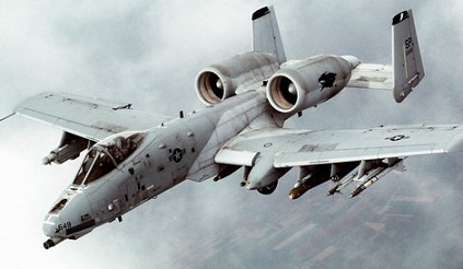 Вашингтон перебросил в Эстонию штурмовики A-10 Thunderbolt II